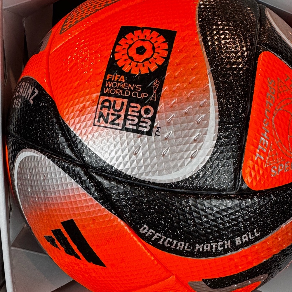 Adidas FIFA women’s World Cup pro Official Match Ball Orange and Black